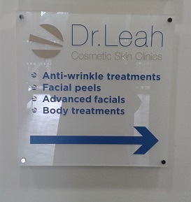Dr Leah Clinic Sign